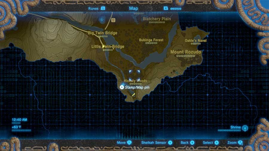 Zelda Breath Of The Wild Guía de armas y armaduras raras Ubicación de Flameblade