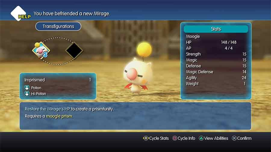 Cómo atrapar un Moogle