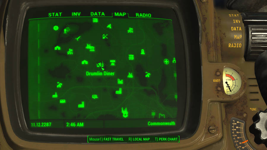 ¿Dónde puedo comprar cobre en Fallout 4 - Drumlin Diner