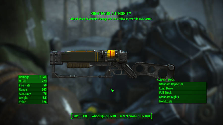 Dónde encontrar las mejores armas en Fallout 4: autoridad justa