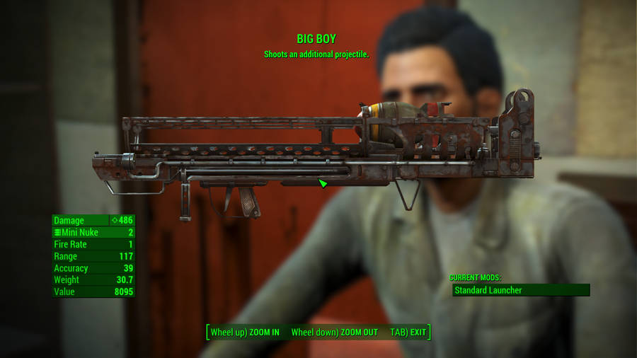 Dónde encontrar las mejores armas en Fallout 4 - Big Boy
