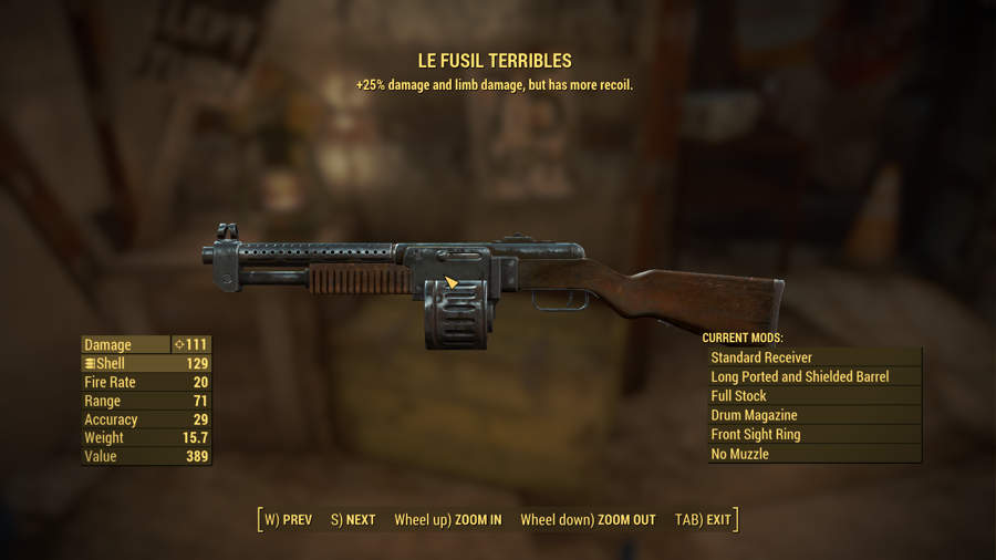 Dónde encontrar las mejores armas en Fallout 4 - Le Fusil Terribles