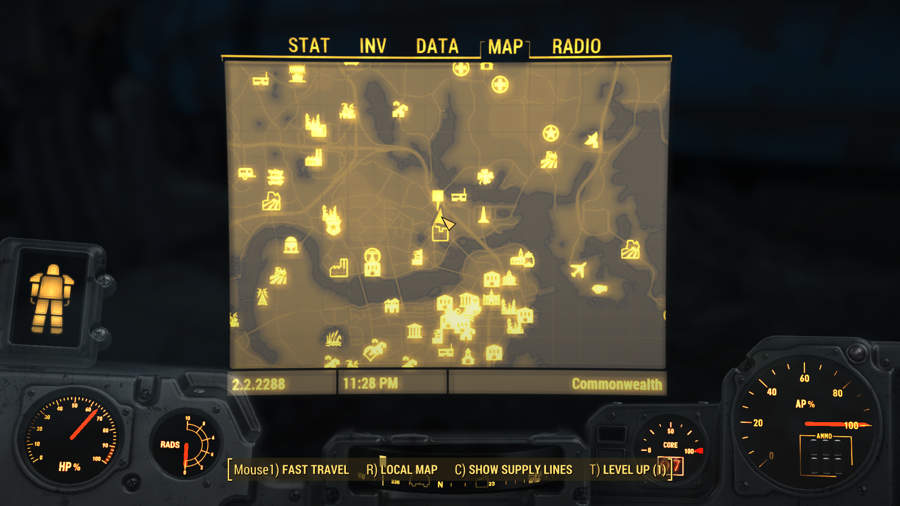 Dónde encontrar las mejores armas en Fallout 4: ubicación de Curved Ripper