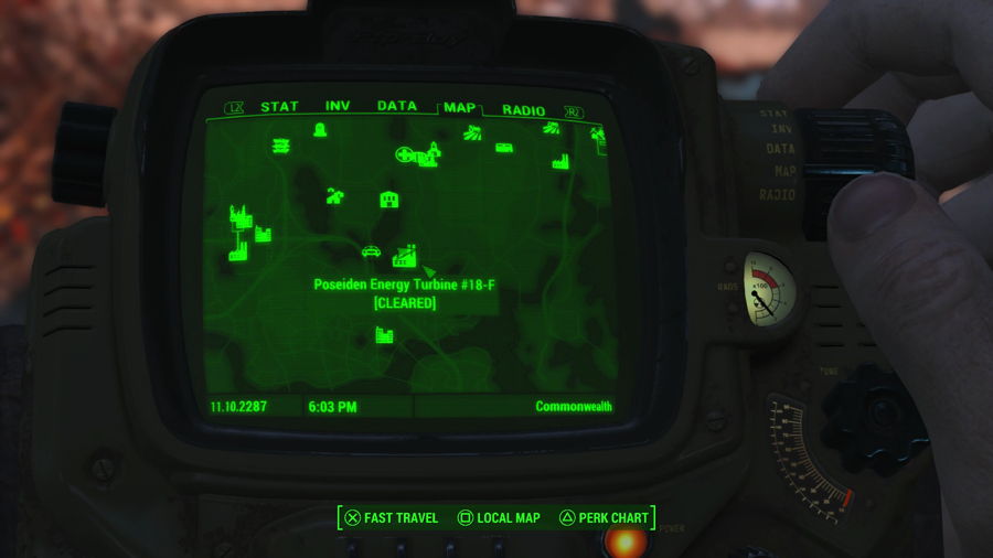 Ubicación de Fallout 4 Legendary Bloatfly