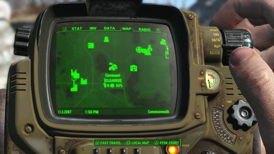 Guía de errores humanos de Fallout 4