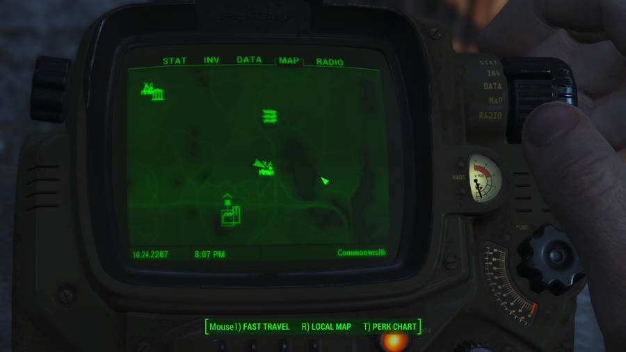 Guía de ubicación de la revista Fallout 4: proveedor de carne seca de Junkytown, número 1