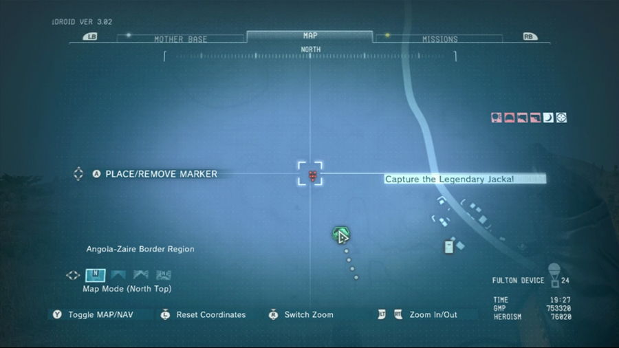 Metal Gear Solid 5 captura al legendario chacal