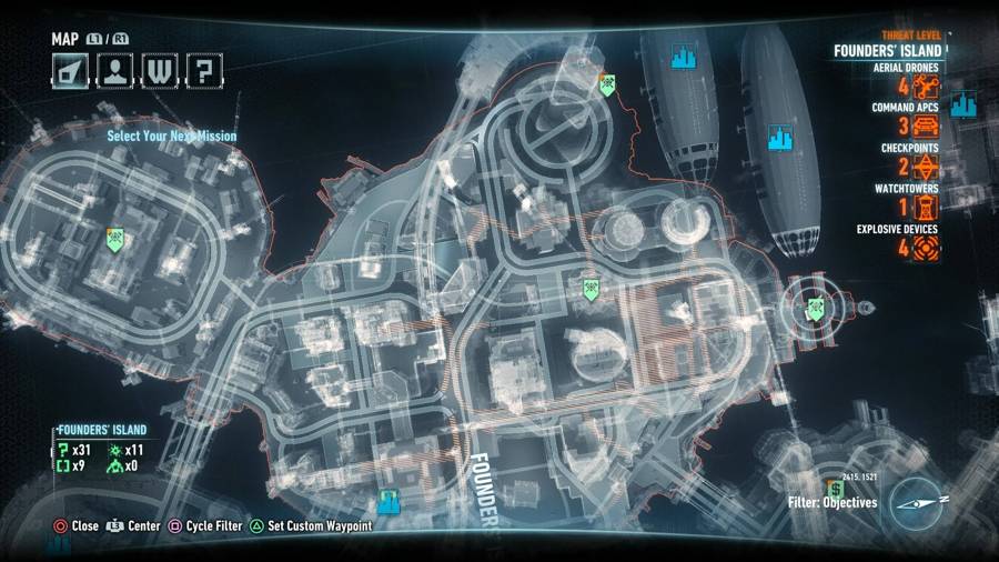 Batman Arkham Knight La línea del deber Mapa 3
