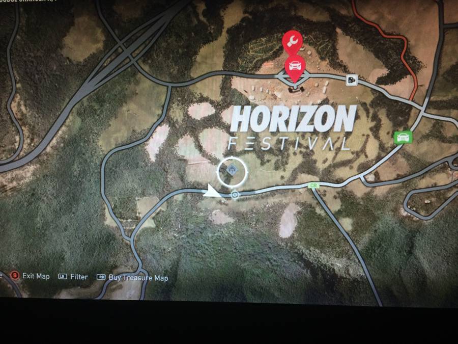 Forza Horizon 2 Barn Buscar mapa 1