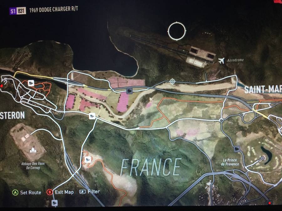 Forza Horizon 2 Speed ​​Trap Map 4