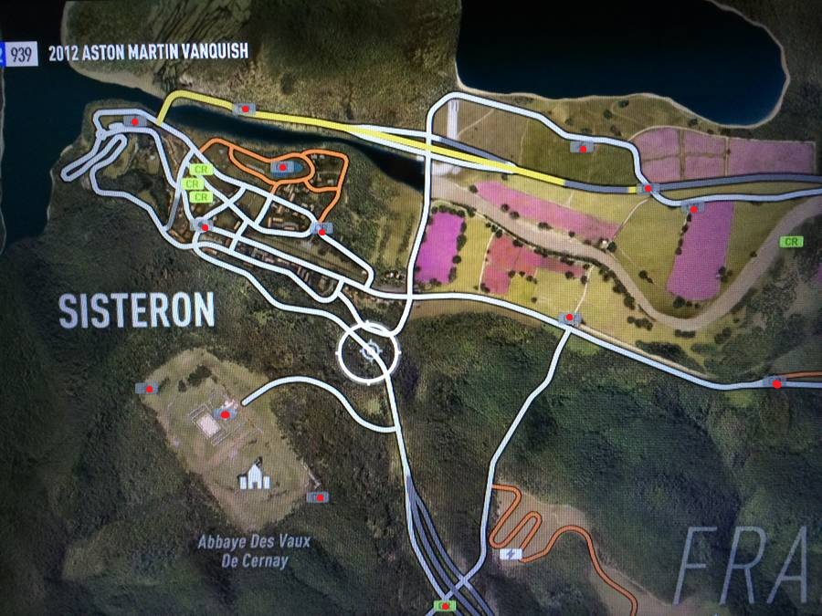 Mapa del tesoro 7 de Forza Horizon 2