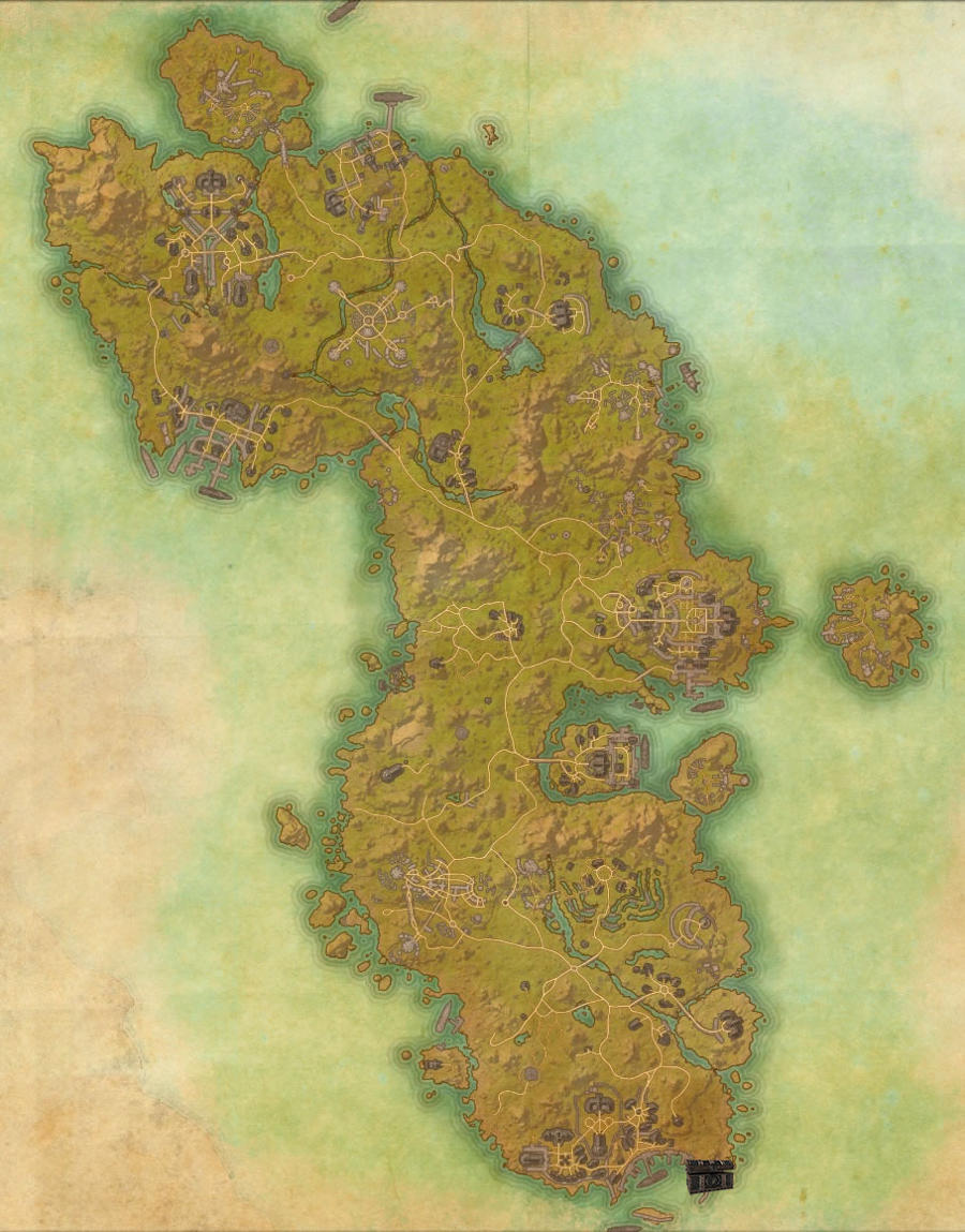 Guía del mapa del tesoro de Auridon