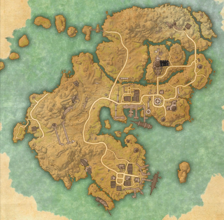 Guía del mapa del tesoro de Stros M'Kai