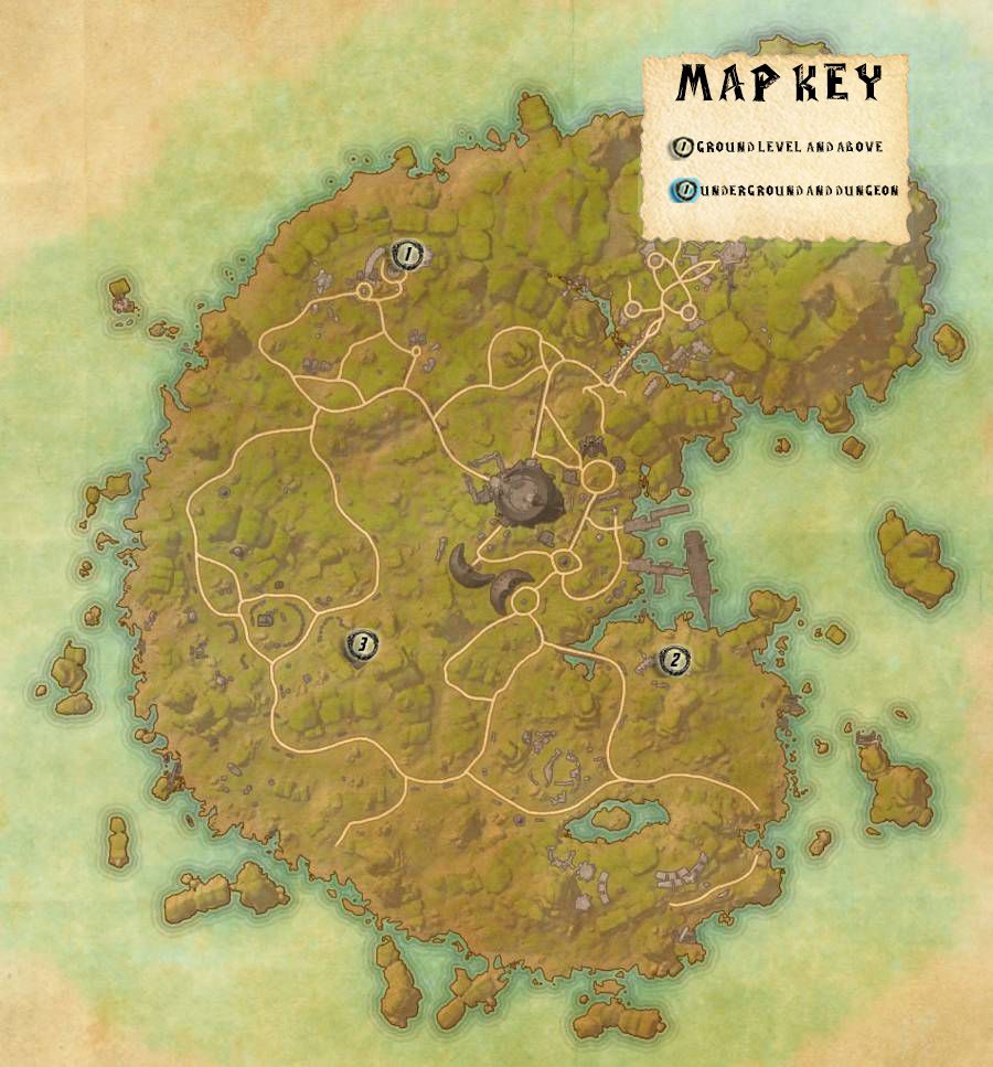 Guía del mapa de ubicaciones de Betnikh Skyshards