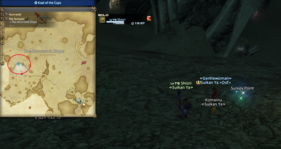 FFXIV Ciudad de los Antiguos