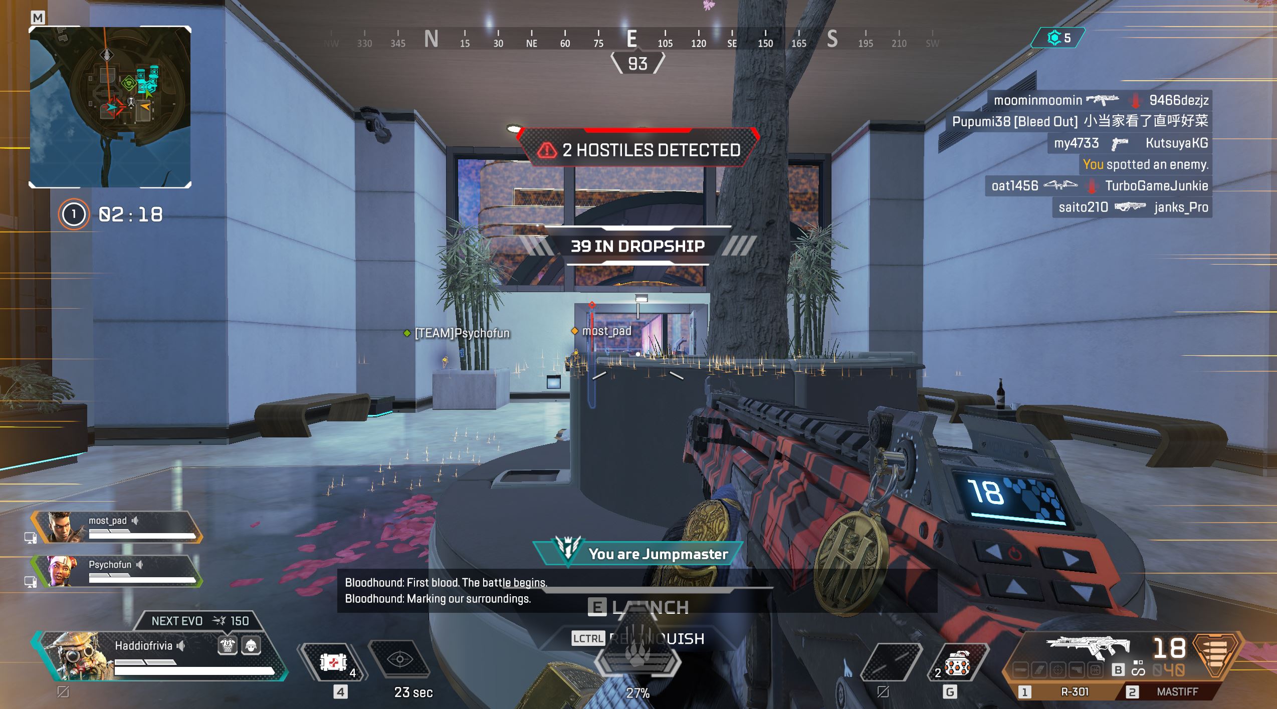 Sabueso de Apex Legends
