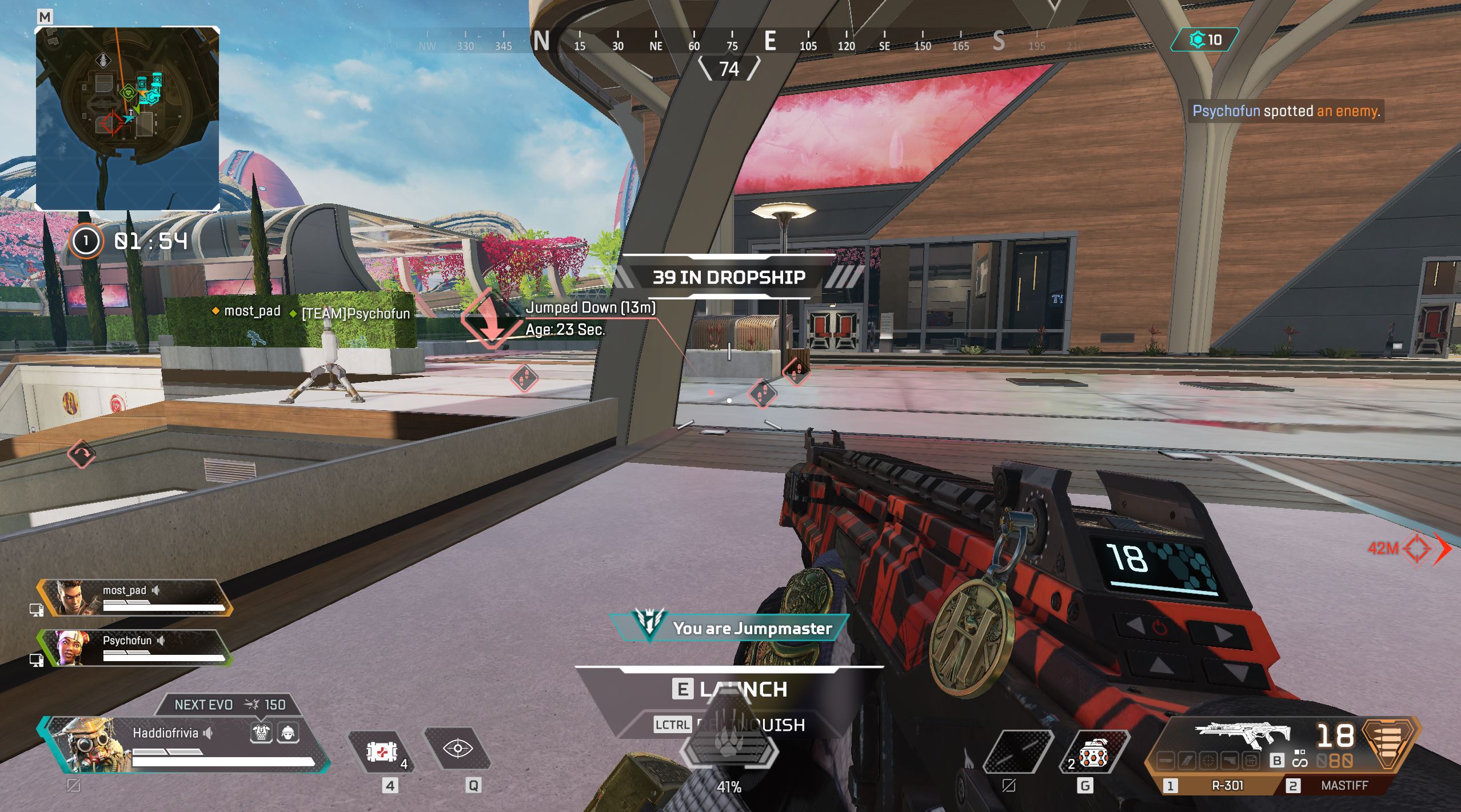 Sabueso de Apex Legends