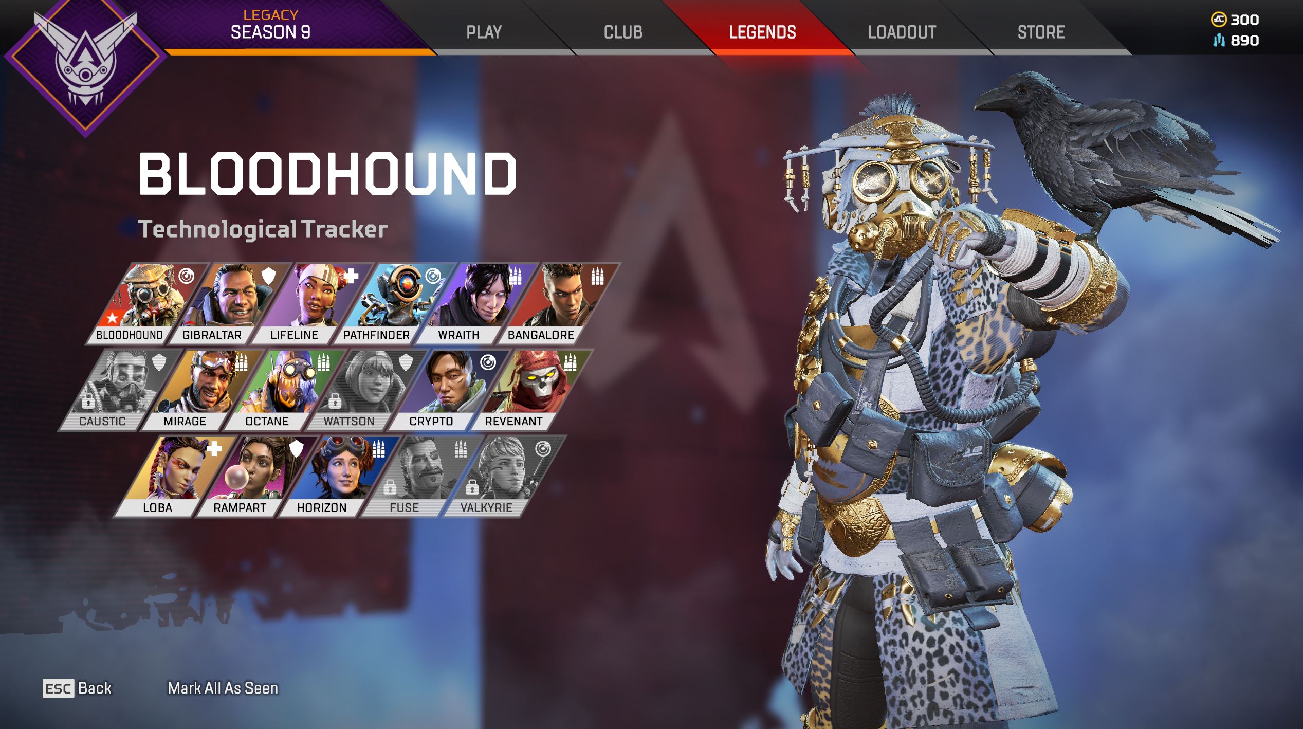 Sabueso de Apex Legends