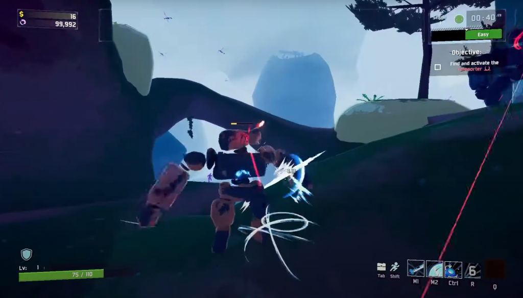 Risk of Rain 2 mercenario
