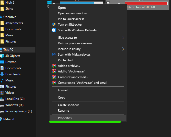 Configuración de Nioh 2