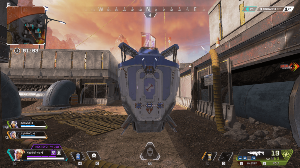 Línea de vida de Apex Legends