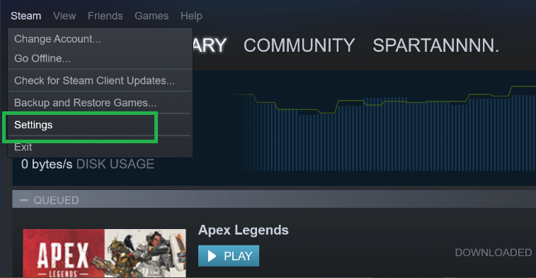 Cómo mostrar FPS en Apex Legends