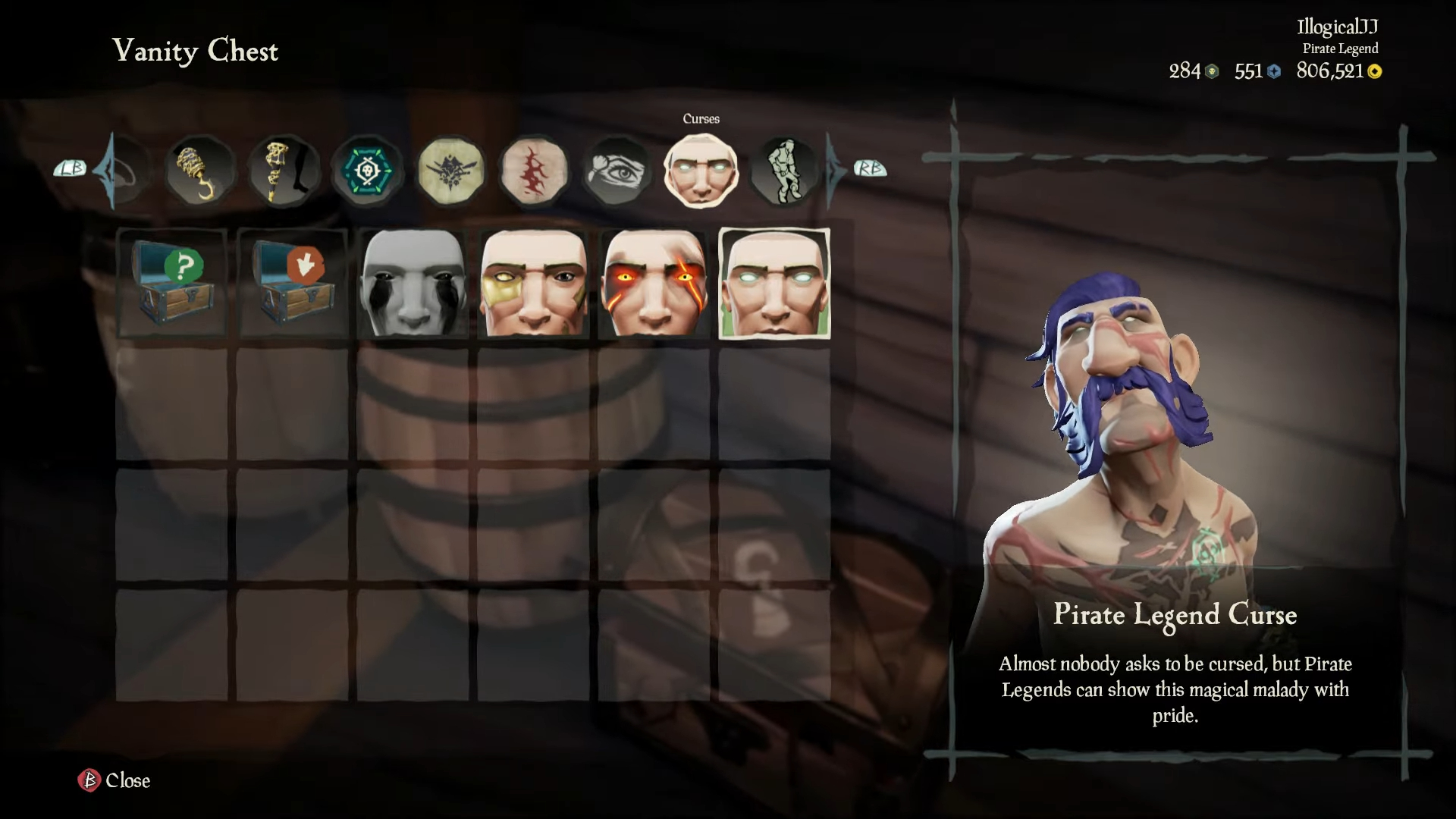 Maldiciones de Sea Of Thieves