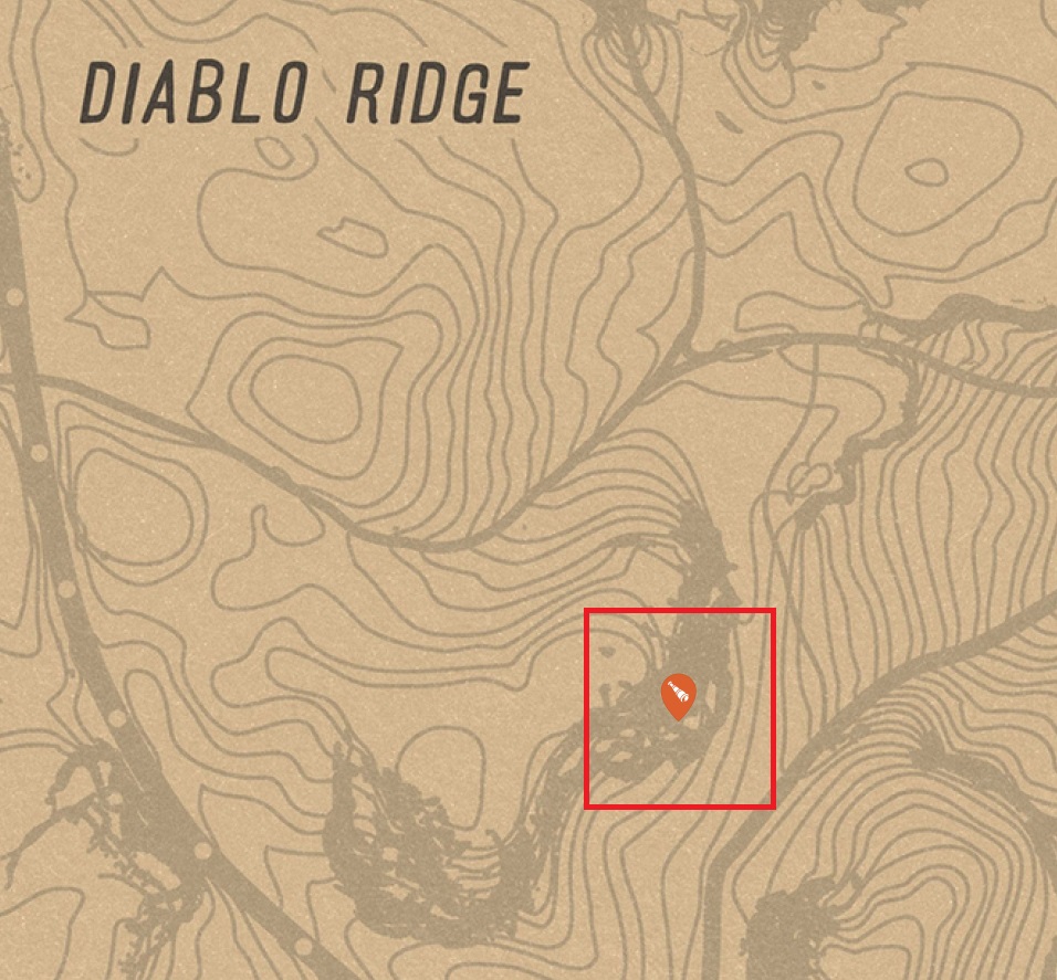Mapa del tesoro de High Stakes 1 
