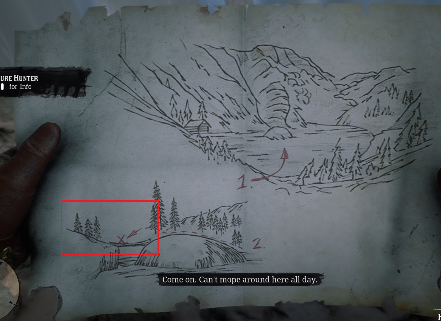 Mapa del tesoro de High Stakes 3 