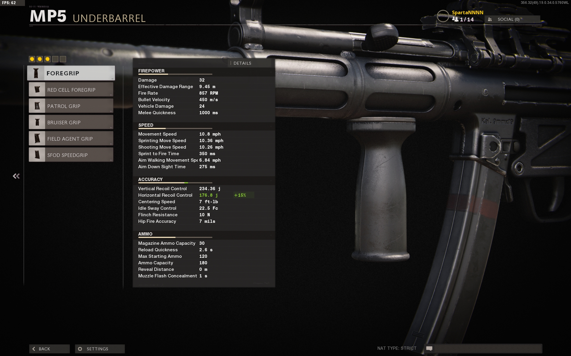Configuraciones de primera clase en Call of Duty Black Ops Cold War