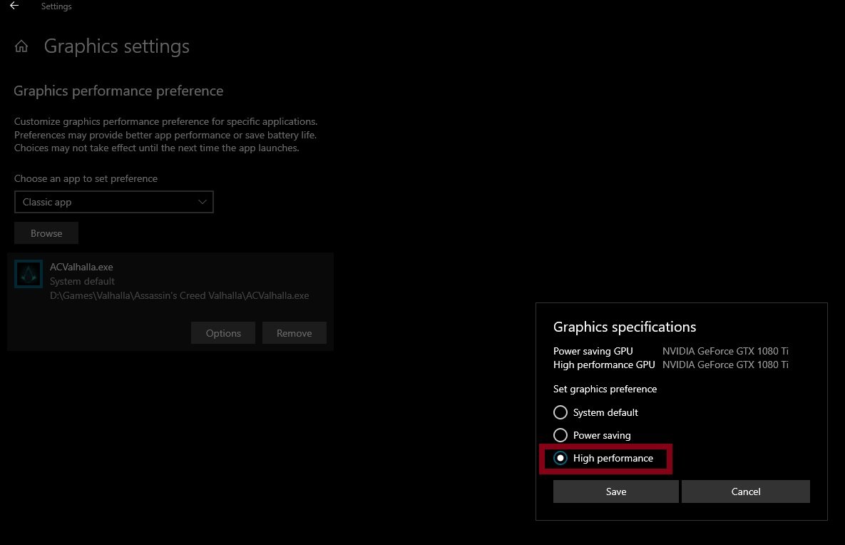 Optimización de Assassins Creed Valhalla 