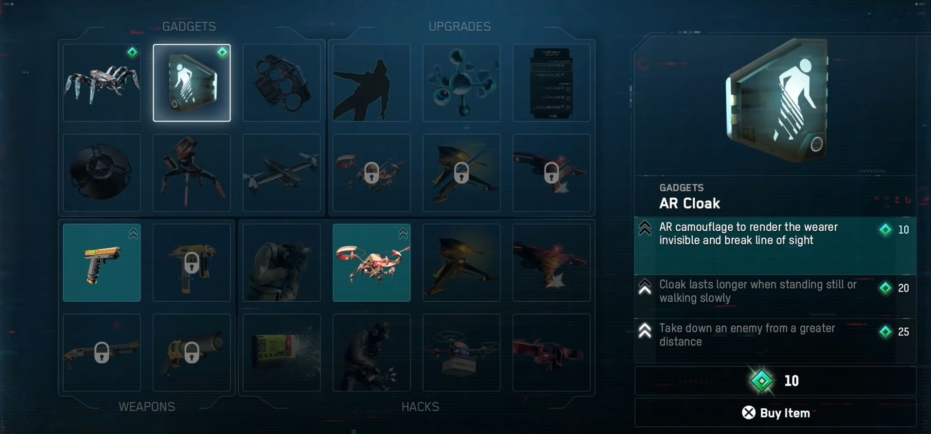 Gadgets de Watch Dogs Legion