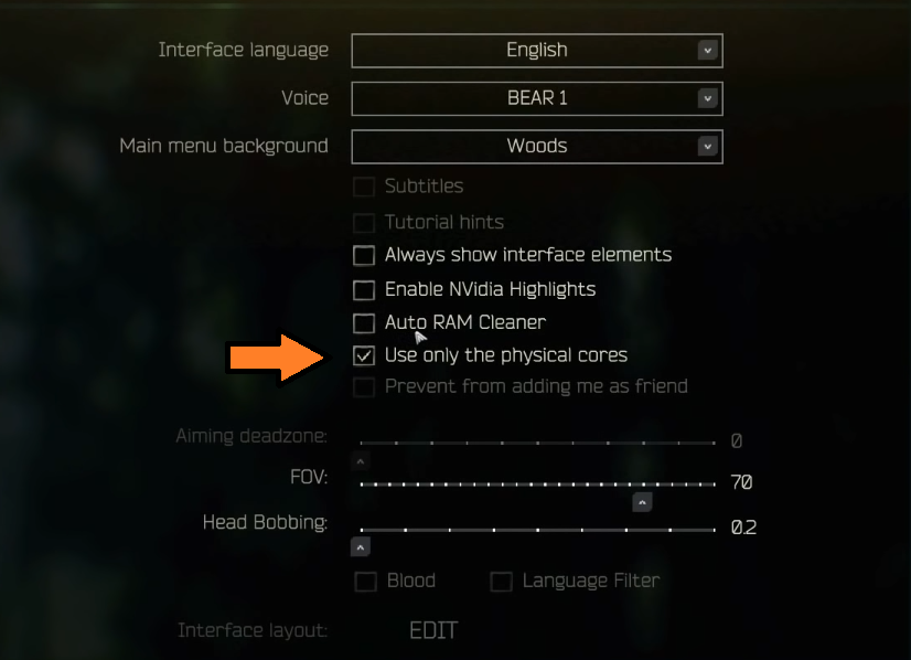 La mejor configuración de Escape From Tarkov