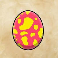 Monster Hunter Stories 2 Wings of Ruin Egg Pattern carmesí qurupeco