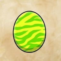 Historias de Monster Hunter 2 Alas de Ruina Patrón de Huevo Nargacuga Verde