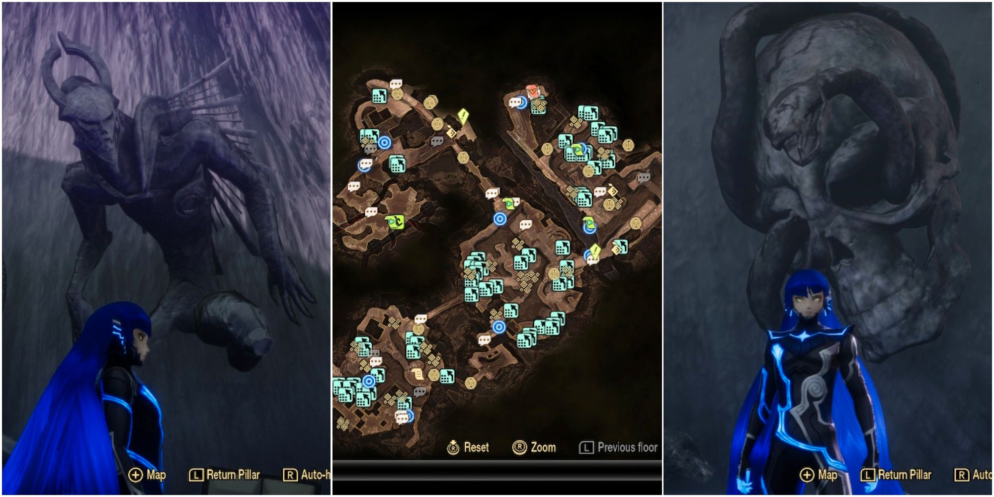 Shin Megami Tensei 5: dónde encontrar todas las estatuas demoníacas en Chiyoda