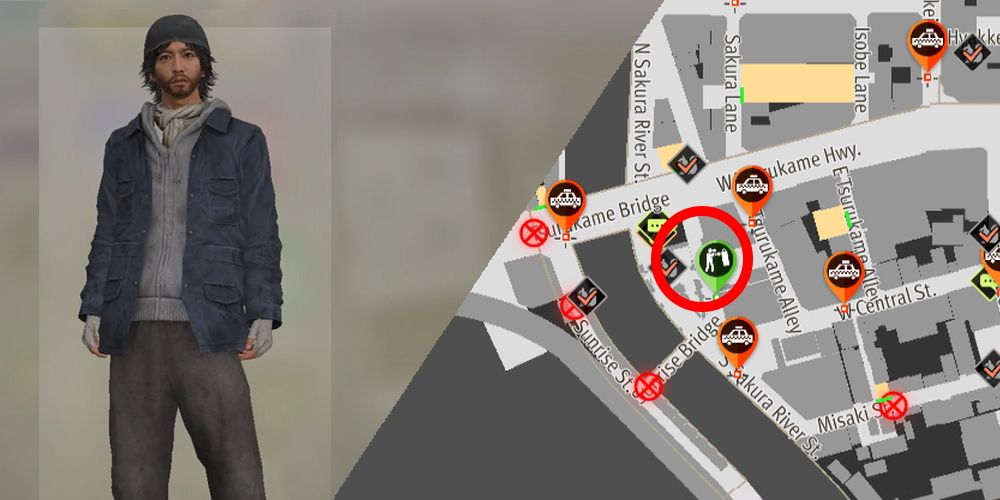 Lost Judgement, el disfraz de vagabundo de Yagami y dónde encontrarlo (se encuentra en la tienda de Odonera)