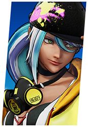 Retrato en miniatura del personaje de Isla a través del sitio web oficial de SNK King Of Fighters 15.