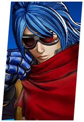 Retrato en miniatura del personaje de Krohnen a través del sitio web oficial de SNK King Of Fighters 15.