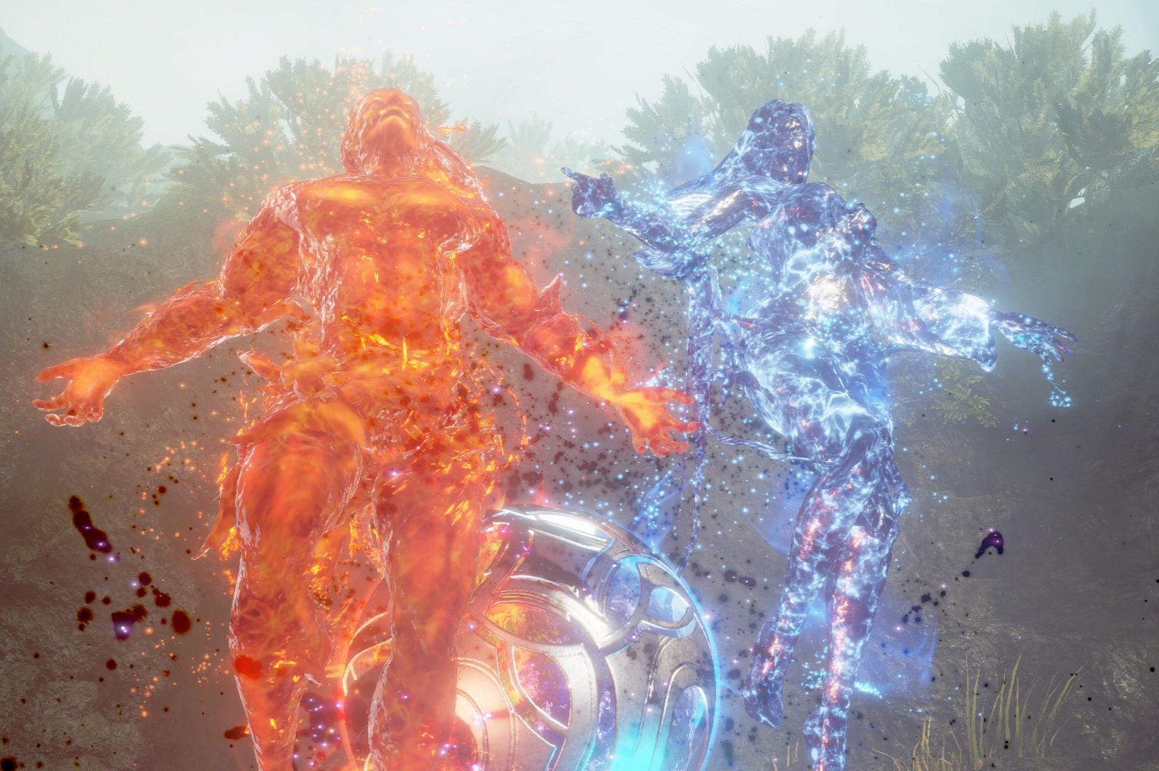 EXTRAÑO DEL PARAÍSO FINAL FANTASY ORIGIN núcleo elemental