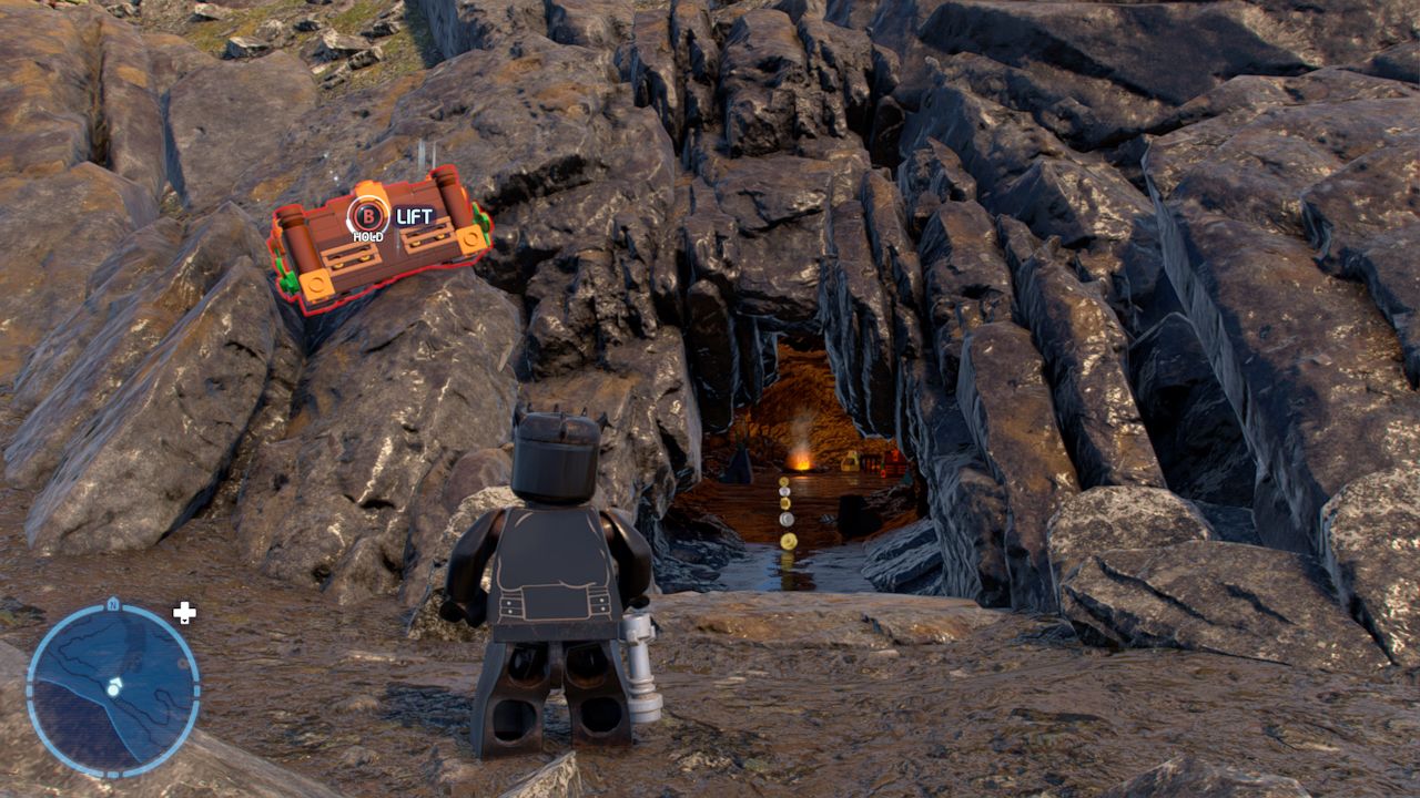 Cueva iluminada LEGO Star Wars