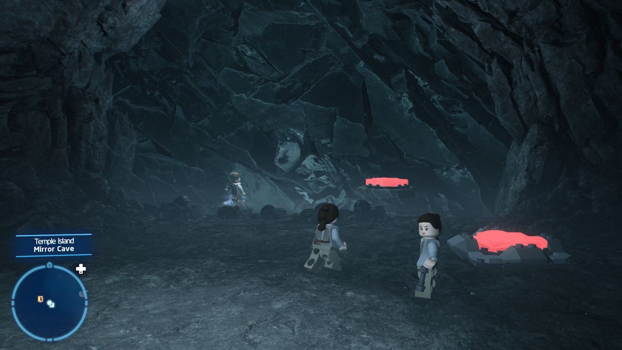 Rompecabezas de la cueva del espejo en LEGO Star Wars