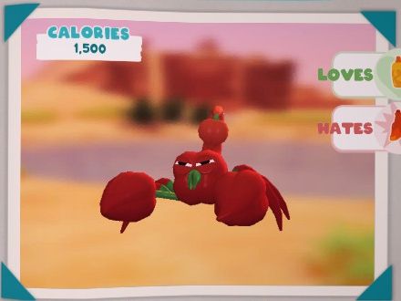 Bugsnax Bugapedia Scorpepper