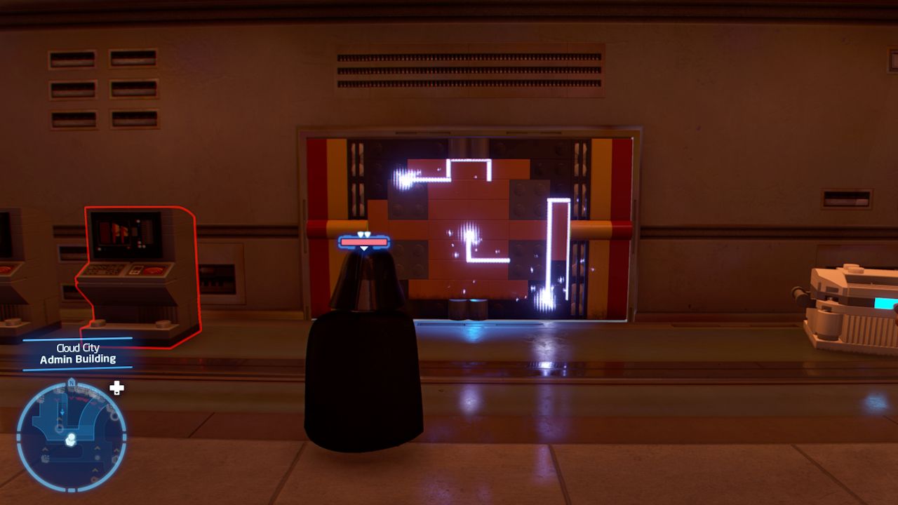 entre las paredes Lego Star Wars