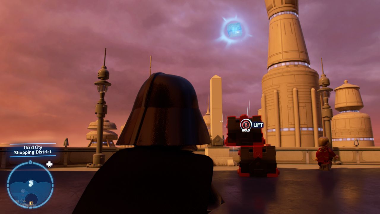 está lloviendo ladrillos Lego Star Wars