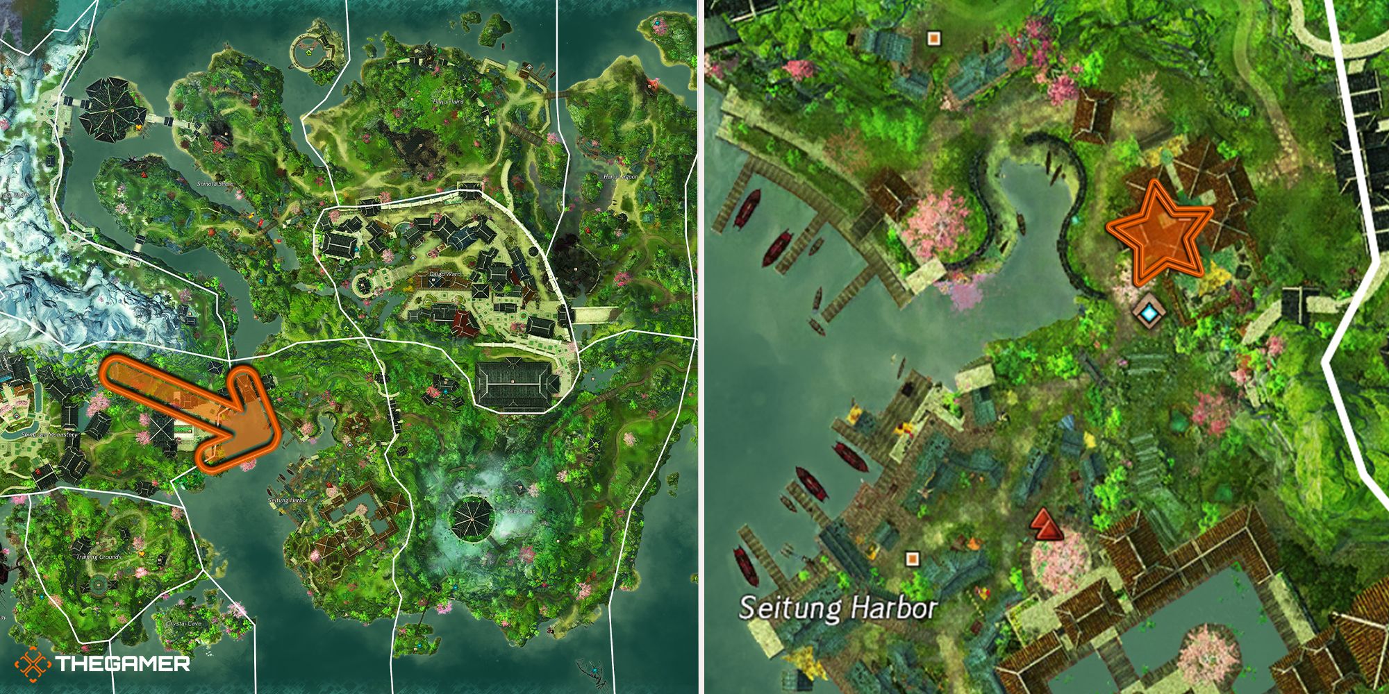Provincia de Seitung - Ubicación de Sora