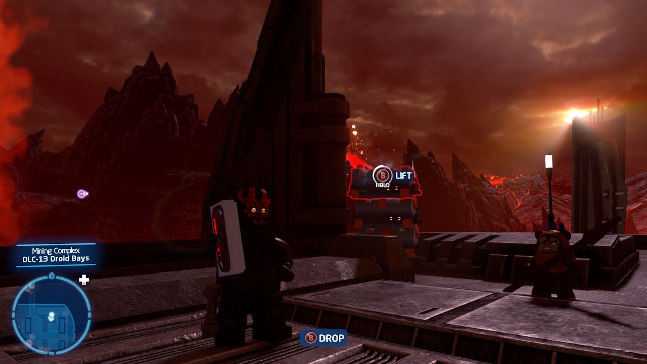 droide bahías mustafar lego star wars