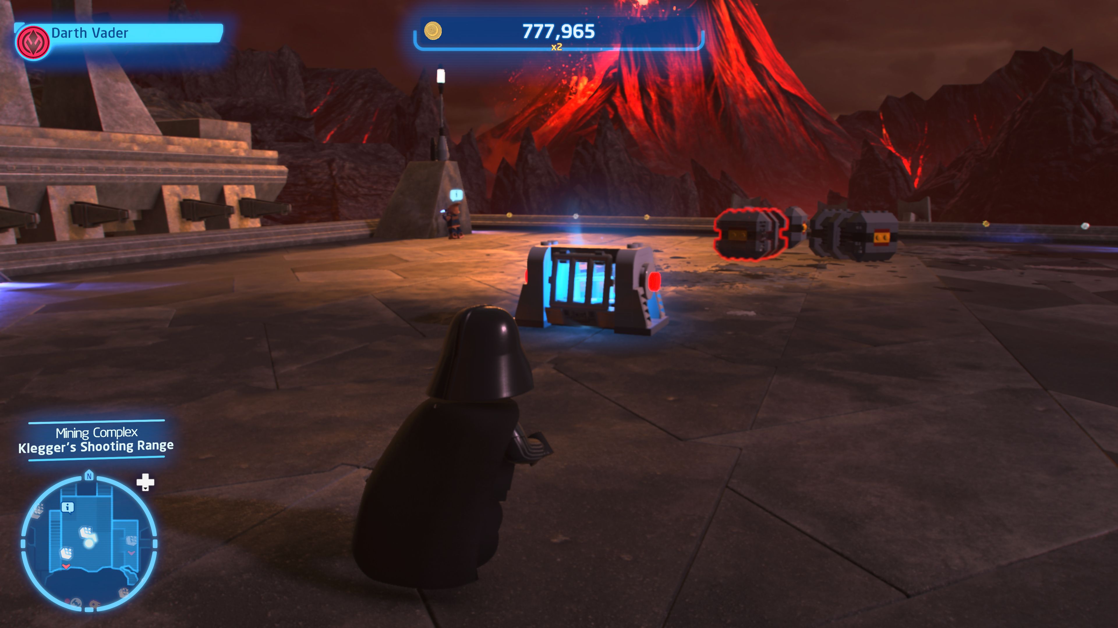 campo de tiro lego star wars