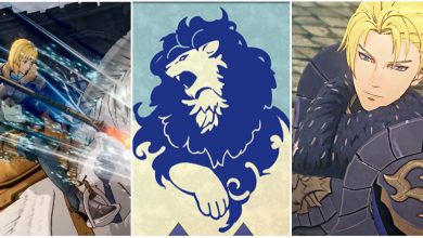 Fire Emblem Warriors Three Hopes Blue Lions Ingrid and Dimitri