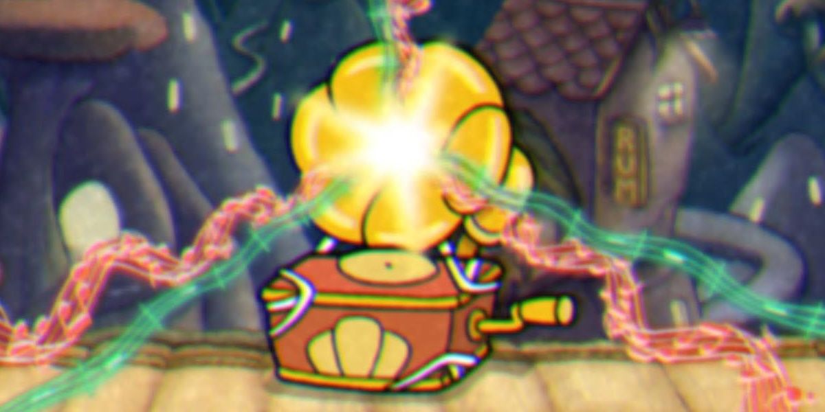Cuphead The Delicious Course, gramófono